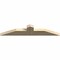 Ekena Millwork Portland Rough Sawn Timber Gable Bracket, Douglas Fir, 36"W x 7"H x 2"D x 4"F, 5/12 Pitch GBW036X07X0204POR00RDF - alternate 2